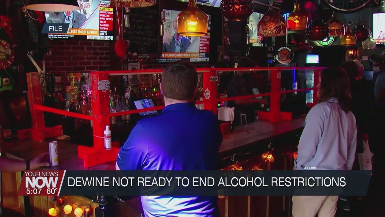 10 p.m. alcohol sales and bar and restaurant hours to remain for a while